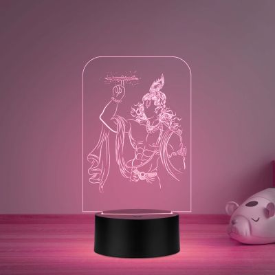 Krishna Ji Design Night Lamp